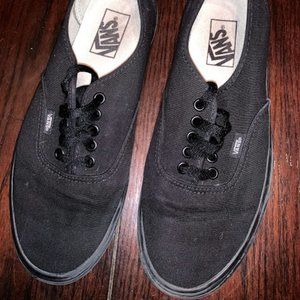 Black Canvas Sneakers bandy